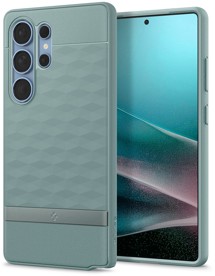 Spigen Parallax zadní kryt s podporou MagSafe pro Samsung Galaxy S25 Ultra zelený