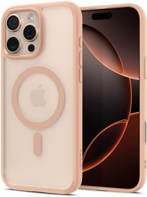 Spigen Ultra Hybrid T zadní kryt s podporou MagSafe pro Apple iPhone 16 Pro Max růžový