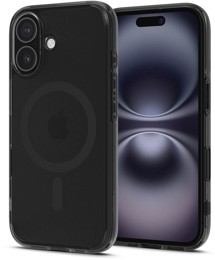 Spigen Ultra Hybrid T zadní kryt s podporou MagSafe pro Apple iPhone 16 černý