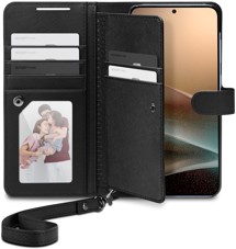 Spigen Wallet S flipové pouzdro pro Samsung Galaxy S25+ černé