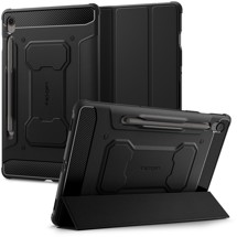 Spigen Rugged Armor Pro flipové pouzdro pro Samsung Galaxy Tab S10 FE+ černé