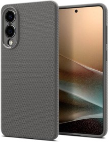 Spigen Liquid Air zadní kryt pro Samsung Galaxy S25 Edge šedý