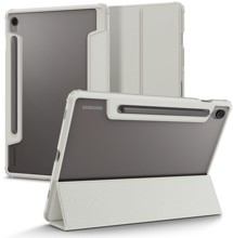 Spigen Ultra Hybrid Pro flipové pouzdro pro Samsung Galaxy Tab S10 Lite / S10 FE / Tab S9 šedé