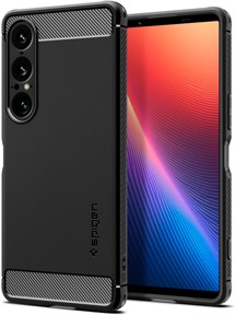 Spigen Rugged Armor odolný zadní kryt pro SONY Xperia 1 VII černý