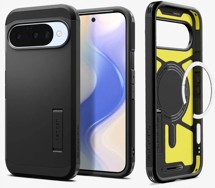 Spigen Tough Armor odolný zadní kryt s podporou MagSafe pro Google Pixel 10 / 10 Pro černý