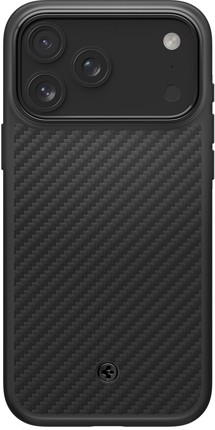 Spigen Enzo Aramid T aramidový kryt s podporou MagSafe pro Apple iPhone 17 Pro černý