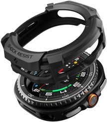 Spigen Rugged Armor pouzdro pro Samsung Galaxy Watch8 Classic černé