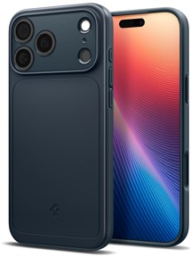 Spigen Thin Fit tenký zadní kryt s podporou MagSafe pro Apple iPhone 17 Pro Max modrý