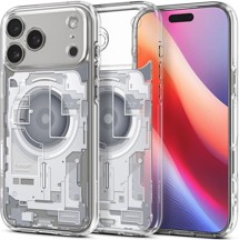 Spigen Ultra Hybrid Zero One zadní kryt s podporou MagSafe pro Apple iPhone 17 Pro Max bílý, bulk