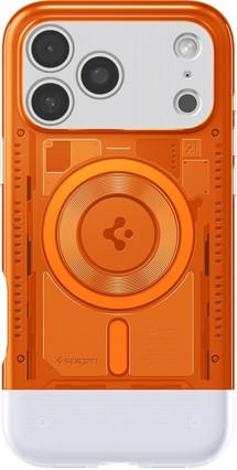 Spigen Classic C1 zadní kryt s podporou MagSafe pro Apple iPhone 17 Pro Max oranžový