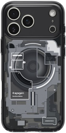 Spigen Ultra Hybrid Zero One zadní kryt s podporou MagSafe pro Apple iPhone 17 Pro černý