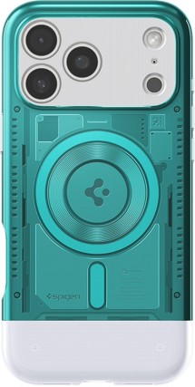 Spigen Classic C1 zadní kryt s podporou MagSafe pro Apple iPhone 17 Pro modrý