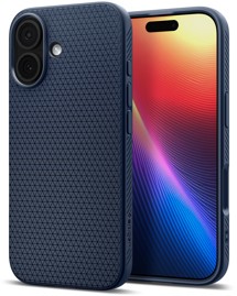 Spigen Liquid Air zadní kryt pro Apple iPhone 17 modrý