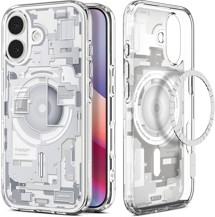 Spigen Ultra Hybrid Zero One zadní kryt s podporou MagSafe pro Apple iPhone 17 bílý