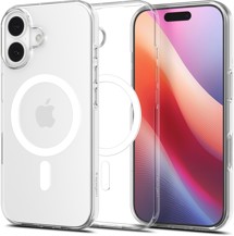 Spigen Liquid Crystal zadní kryt s podporou MagSafe pro Apple iPhone 17 bílý