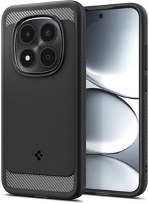 Spigen Rugged Armor odolný zadní kryt pro Xiaomi Redmi Note 15 Pro 5G černý