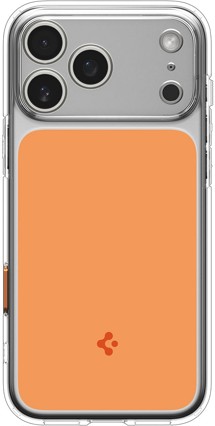 Spigen Ultra Hybrid T zadní kryt s podporou MagSafe pro Apple iPhone 17 Pro Max oranžový