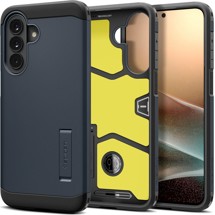 Spigen Tough Armor odolný zadní kryt pro Samsung Galaxy A57 5G modrý