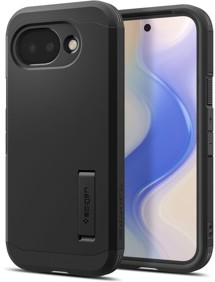 Spigen Tough Armor odolný zadní kryt se stojánkem a podporou MagSafe pro Google Pixel 10a černý