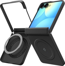 Spigen Air Skin Aramid zadní kryt s podporou MagSafe pro Samsung Galaxy Z Flip8 černý