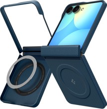 Spigen Air Skin Aramid zadní kryt s podporou MagSafe pro Samsung Galaxy Z Flip8 modrý