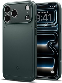 Spigen Thin Fit tenký zadní kryt s podporou MagSafe pro Apple iPhone 18 Pro Max/17 Pro Max zelený