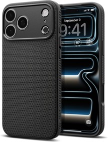 Spigen Liquid Air zadní kryt pro Apple iPhone 18 Pro Max/17 Pro Max černý