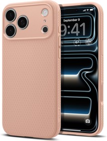 Spigen Liquid Air zadní kryt pro Apple iPhone 18 Pro Max/17 Pro Max růžový