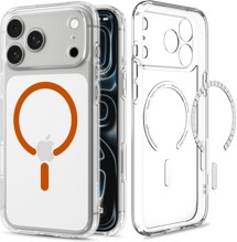 Spigen Ultra Hybrid zadní kryt s podporou MagSafe pro Apple iPhone 18 Pro Max/17 Pro Max oranžový