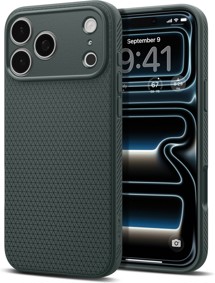 Spigen Liquid Air zadní kryt pro Apple iPhone 18 Pro/17 Pro zelený
