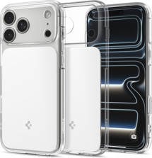 Spigen Ultra Hybrid T zadní kryt s podporou MagSafe pro Apple iPhone 18 Pro/17 Pro bílý