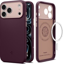 Spigen Nano Pop zadní kryt s podporou MagSafe pro Apple iPhone 18 Pro/17 Pro červený