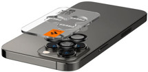 Spigen Glass.tR EZ Fit Optik Pro tvrzené sklo na čočky fotoaparátu pro Apple iPhone 17/16/15/14 Pro + 17/16/15/14 Pro Max 2ks černé