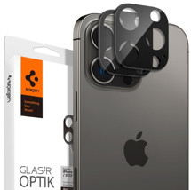 Spigen Glass.tR Optik tvrzené sklo na čočky fotoaparátu pro Apple iPhone 16/15/14 Pro + 16/15/14 Pro Max 2ks černé