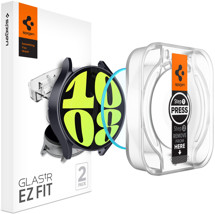 Spigen Glass EZ Fit tvrzené sklo pro Samsung Galaxy Watch6 44mm 2ks
