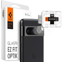 Spigen Glass.tR EZ Fit Optik tvrzené sklo na čočky fotoaparátu pro Google Pixel 8 Pro 2ks čiré