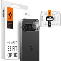 Spigen Glass.tR EZ Fit Optik tvrzené sklo na čočky fotoaparátu pro Google Pixel 9 Pro XL 2ks čiré