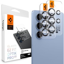 Spigen Glass.tR EZ Fit Optik Pro HD tvrzené sklo na čočky fotoaparátu pro Samsung Galaxy S25 Ultra 2ks černé