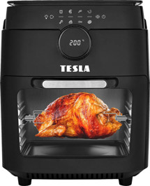 TESLA AirCook & Grill QG800 WiFi horkovzdušná fritéza s grilem černá