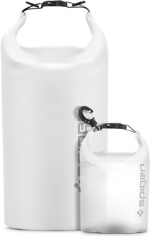 Spigen Aqua Shield voděodolný batoh s přídavnou taškou bílý
