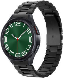 Spigen Modern Fit 316L Band nerezový řemínek pro Samsung Galaxy Watch6 Classic 47mm černý