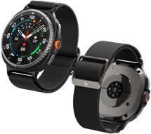 Spigen Lite Fit nylonový řemínek pro Samsung Galaxy Watch8 / Watch8 Classic černý