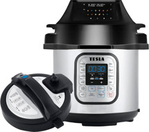 TESLA EliteCook K70 WiFi Duo multifunkční elektrický tlakový hrnec šedý