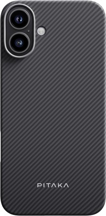 Pitaka Ultra-Slim Case aramidový kryt s podporou MagSafe pro Apple iPhone 16 Plus černý