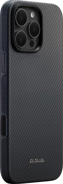 Pitaka Summa odolný aramidový kryt s krytkou tlačítka Camera Control a MagSafe pro Apple iPhone 16 Pro černý