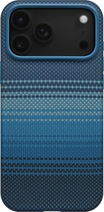 Pitaka Aramid UltraGuard Case aramidový kryt s krytkou tlačítka Camera Control a MagSafe pro Apple iPhone 17 Pro modrý