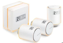 Netatmo Smart Thermostat + 3x Radiator Valves