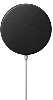 Nomad Leather case obal pro nabíječku Apple MagSafe černý