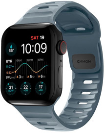 Nomad Sport Strap gumový řemínek pro Apple Watch 42 / 44 / 45 / 49mm modrý
