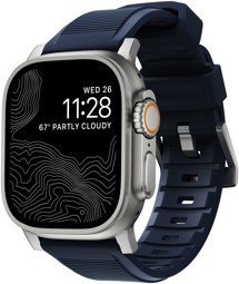 Nomad Rugged Strap řemínek pro Apple Watch Ultra 42 / 44  / 45 / 49mm modrý